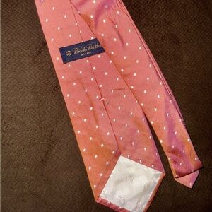 Brooks Brothers Pink Polka Dot Tie